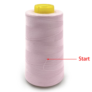 Fil à coudre en polyester 1200 couleurs en stock, 3000 Y, certifié Oeko-Tex, écologique, 402, 100% polyester filé pour le quilting - Product Image 5