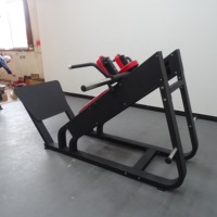 Machine de musculation professionnelle en métal pour hack squat et leg press – Équipement de fitness durable pour les jambes