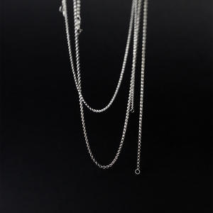 Collier en argent S925 de style rétro avec perle d'amour, chaîne de clavicule élégante, ornement de cou Y00739 - Product Image 2