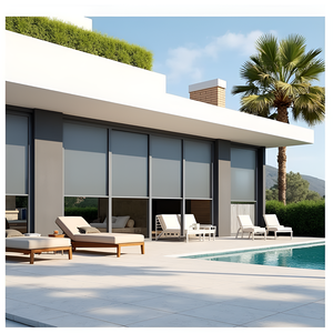 Persianas Enrollables a Medida para Decoración del Hogar, Resistentes al Viento, Persianas Verticales Eléctricas Inteligentes - Product Image 2