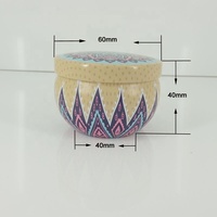 Mini boîte de voyage écologique en étain pour café et thé, lot de 2, 4 OZ, conteneur portable pour aliments pour bébé, sandwichs, pain, chewing-gum