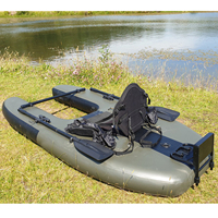 Bateau pneumatique gonflable Drop Stitch Ultimate Float Tube pour la pêche