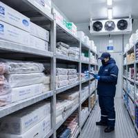 Chambre froide d'épaisseur de panneau des hôtels 100mm de compresseur de Copeland de pièce d'entreposage au froid de congélateur facile à utiliser