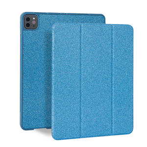 Ciad all'ingrosso 11/12.9 pollici Glitter TPU custodia protettiva piatta <span class=keywords><strong>con</strong></span> Slot per <span class=keywords><strong>penna</strong></span> incorporato Mini stile Design semplice - Product Image 1