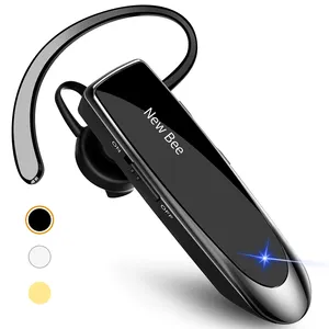 Nova Abelha Negócio Fone de Ouvido Fones de Ouvido Sem Fio Handsfree Único Condução HD Chamada fone de Ouvido Bluetooth