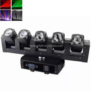 Thanh đèn siêu 5x40W RGBW 4in1 rửa <span class=keywords><strong>LED</strong></span> chùm di chuyển đầu ánh sáng sân khấu thiết bị chiếu sáng - Product Image 1