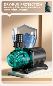 Pompa d'Acqua Anfibia Multitensione con Spina EU/US, Motore Brushless a Frequenza Variabile, Confezione Moderna per il Mercato Globale degli Acquari - Product Image 6