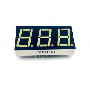 0.56 Inch <strong>3</strong> <strong>Digit</strong> <strong>7</strong> <strong>Segment</strong> LED <strong>Display</strong> Screens Led Outdoor Sign Digital Signages 0.56'' - Product Image 5