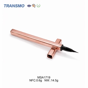 กล่องใส่ดินสอเขียนขอบตาอะลูมิเนียม กล่องใส่เครื่องสำอางเคลือบโรสโกลด์ 14.5 ก - Product Image 1