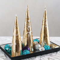 Feuilles d'or de Taïwan pour la décoration artisanale de Noël, dorure DIY, vente en gros