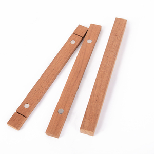 Cadre d'affiche magnétique rustique en bois massif vintage 30cm 50cm <span class=keywords><strong>70cm</strong></span> avec logo personnalisé et aimant fort - Product Image 1