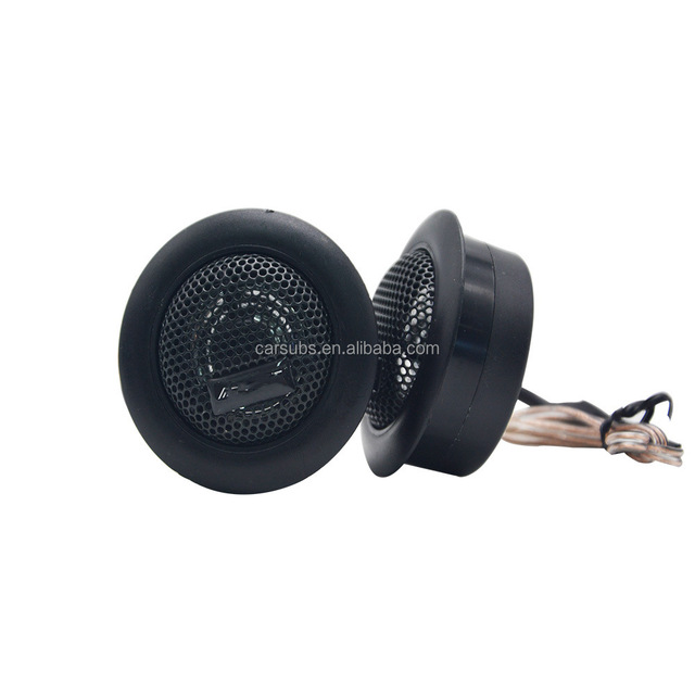 F25B Sound Quality 2.5" Car Stereo Tweeter Speaker Peak 100W 25mm Silk Cone Loud Speaker 2.5 Inch Car Dome Tweeter