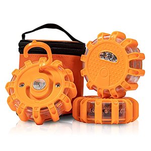 Có Thể Sạc Lại <span class=keywords><strong>LED</strong></span> Khẩn Cấp Thông Minh Di Động Đường An Toàn Nhấp Nháy Cảnh Báo Màu Đỏ Vàng An Toàn Tín Hiệu Xe Cảnh Báo Đèn Giao Thông - Product Image 1