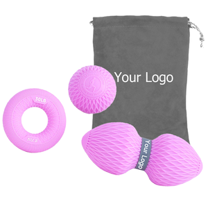 كرة الفول السوداني الشهيرة، أداة تمرين يدوية مرنة للتمدد واليوغا، خالية من السيليكون، مع شريط مرن مخصص، متينة للرياضة - Product Image 4