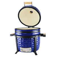 Barbecue Argentin Asador à Rôtissoire, Gril à Charbon de Bois de 15 Pouces pour Fêtes et Usage Domestique en Acier Inoxydable