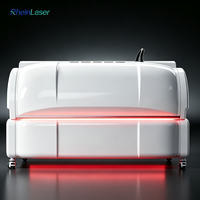 Chambre de photobiomodulation par luminothérapie rouge à 360° °   Couverture corporelle complète pour la longévité, les spas et les cliniques de bien-être