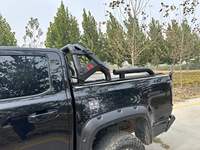 Barre de protection en acier noir pour pick-up compatible avec Hilux Tacoma NP300 Ranger Dmax Navara Hunter L200 Triton Frontier