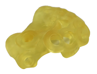 Dazzle murah biokompatibel kuning bening standar diy 405nm Resin untuk 3D LCD cetak panduan operasi bahan resin cair SG03