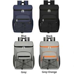 New Arrivals Portable Ice Beer Soft Leakproof Custom Logo Printed Outdoor Camping Lunch Picnic Insulated <b>Cooler</b> <b>Backpack</b> Bag - Product Image 5