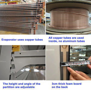 Réfrigérateur de supermarché à température unique de haute qualité, refroidisseur ouvert, refroidisseur d'air de supermarché pour légumes et fruits - Product Image 6