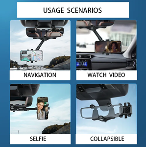 Có thể điều chỉnh xe phía sau xem đa chức năng Rear <span class=keywords><strong>View</strong></span> Gương di động điện thoại di động chủ mạnh mẽ điện thoại thông minh ổn định xe chủ sở hữu - Product Image 5