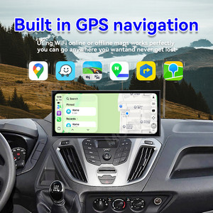 MOOKAKA 15.8'' Android 15 Carplay pour <span class=keywords><strong>Ford</strong></span> <span class=keywords><strong>Transit</strong></span> <span class=keywords><strong>Custom</strong></span> 2012-2017 Radio GPS Navi Lecteur multimédia sans fil Écran tactile - Product Image 4