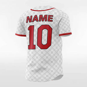 Maillots de baseball boutonnés 2026 en gros pour hommes, maillots de softball, chemises de baseball à manches courtes, service OEM personnalisé - Product Image 4