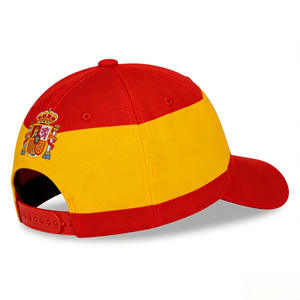 Gorra de Béisbol Personalizada para Fanáticos del Fútbol <span class=keywords><strong>Español</strong></span> con Bordado e Impresión de Logotipo, 100% Algodón, Unisex, para Partidos de Fútbol - Product Image 3