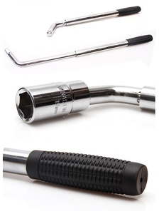 Gran oferta de herramientas de reparación de emergencia <span class=keywords><strong>para</strong></span> avería de neumáticos, telescopio, rueda de neumático de coche, coche telescópico, furgoneta, camión, llave de enchufe <span class=keywords><strong>para</strong></span> neumáticos - Product Image 2