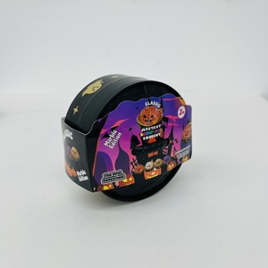 Jouets sensoriels anti-stress en forme de boulette, mignons, doux, remplies de sucre de maltose, lumineux dans le noir, sur le thème d'Halloween, colorés - Product Image 6