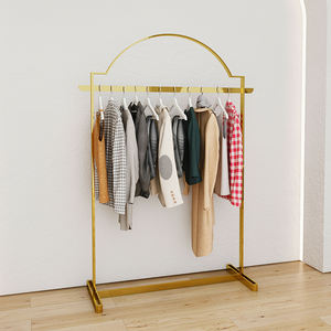 Vendita all'ingrosso di espositori in oro lucido dai negozi di <span class=keywords><strong>abbigliamento</strong></span> femminile - Product Image 1