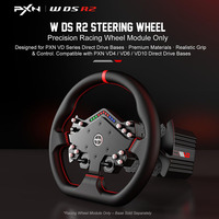 Volant de course PXN W DS R2 300 mm à dégagement rapide pour simulateur de course automobile