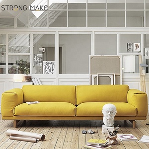 Style nordique <span class=keywords><strong>moderne</strong></span> paresseux tissu deux places <span class=keywords><strong>causeuse</strong></span> canapé meubles à la maison - Product Image 1