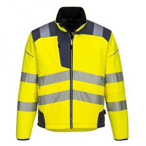 PORTWEST - T402YGYS PW3 <b>hi</b>-<b>vis</b> <b>Softshel</b> yellow/grey <b>jacket</b> - EAN 5036108346790 <b>HI</b>-<b>VIS</b> WORKWEAR - Product Image 1