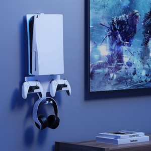 Support Mural PS 5 GMA01-PS02 pour Console de Jeu PlayStation 5 Disque et Digitale avec Support Manette et Casque - Product Image 1
