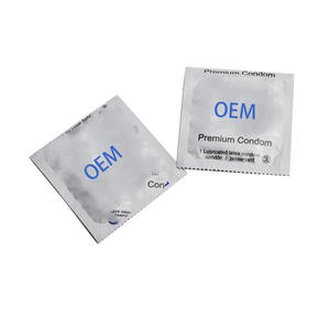 Große, gepunktete, extra genoppte Kondome, 12er-Pack, Eigenmarke - Product Image 4