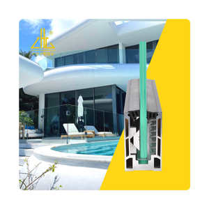 نظام درابزين خارجي فعال من حيث التكلفة مع زجاج مطلي بالمسحوق لجنوب أفريقيا - Product Image 1