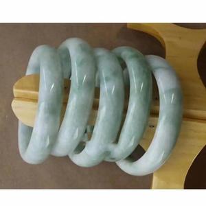 Wholesale Real <strong>Natural</strong> Green <strong>Jade</strong> Bangles Green <strong>Natural</strong> <strong>Stone</strong> 55-64mm <strong>Jade</strong> Bangle Bracelets <strong>Jade</strong> Jewelry for Women Men Best Gift - Product Image 6