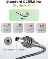 Starlink Mini USB C Dişi DC Erkek Adaptör Dış Mekan Su Geçirmez Uydu İnternet Araç Ağı RV Kamp Kablosu Kullanımı 3/5M