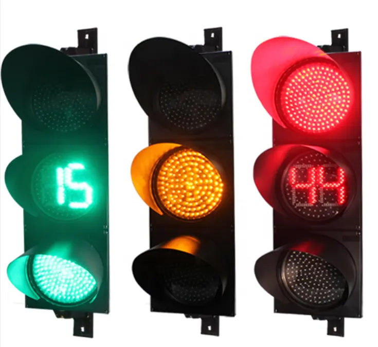 Xintong 200Mm 300Mm Red Green Led Traffic Signal Lights Waterproof Ip65 Led Traffic Light