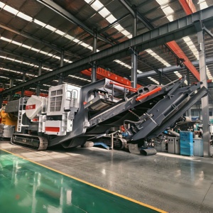 Mobile Backenbrecher-Anlage 100-200t/h 55kW 425mm Zuführungsgrößen für Hartgestein Granit Kalkstein PE500x750 - Product Image 3