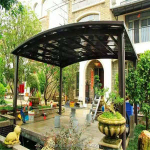 Policarbonato riparo <span class=keywords><strong>auto</strong></span> metallo <span class=keywords><strong>tettoia</strong></span> Carport doppio pieghevole Cantilever <span class=keywords><strong>auto</strong></span> Garage - Product Image 4