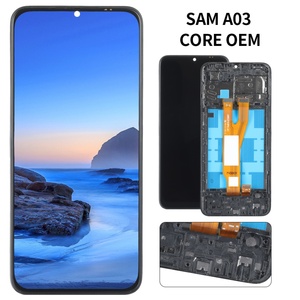 หน้าจอ LCD สำหรับโทรศัพท์มือถือ Samsung A03 จอแสดงผลสำหรับ Samsung A03 อะไหล่เปลี่ยนหน้าจอสำหรับ Samsung A03 หน้าจอโทรศัพท์แท้ - Product Image 2