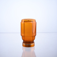 Botella de plástico de 60ml para productos de salud Botella de cápsula sólida con forro interior Botella de plástico