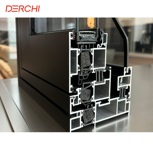 DERCHI USA Project NFRC ventanas de piso a techo para protección contra huracanes costeros ventanas de imagen fija de triple acristalamiento para casa - Product Image 6