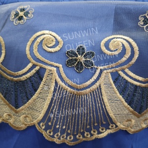 Recién llegado, conjunto <span class=keywords><strong>de</strong></span> falda <span class=keywords><strong>de</strong></span> cama <span class=keywords><strong>de</strong></span> 6 piezas <span class=keywords><strong>de</strong></span> encaje sólido con cortinas <span class=keywords><strong>de</strong></span> cenefa, conjunto <span class=keywords><strong>de</strong></span> colcha <span class=keywords><strong>de</strong></span> volantes con bordado <span class=keywords><strong>de</strong></span> encaje <span class=keywords><strong>de</strong></span> lujo para Hotel en casa - Product Image 6