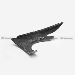 Guardabarros Delantero de Fibra de Carbono para Hyundai Sonata DN8 Facelift de 8.ª Generación, Homologado por la EPA - Product Image 2