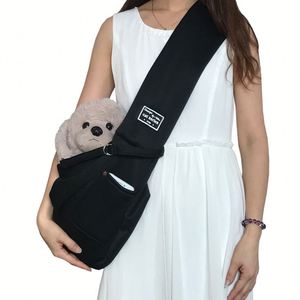 <b>Pet</b> Sling <b>Carrier</b> Hands Free Shoulder Bag for Small Dogs and Cats Travel Puppy Tote Comfortable Outdoor Carry Pouch - Product Image 3