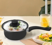 Ensemble de casseroles et poêles en fonte antiadhésives pour la cuisine, ustensiles de cuisine pour hôtel et restaurant, ensemble de casseroles en fonte