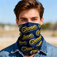 Bandana Personalizada con Logotipo, Transpirable, Calentador de Cuello, Bufanda Tubular para Esquí